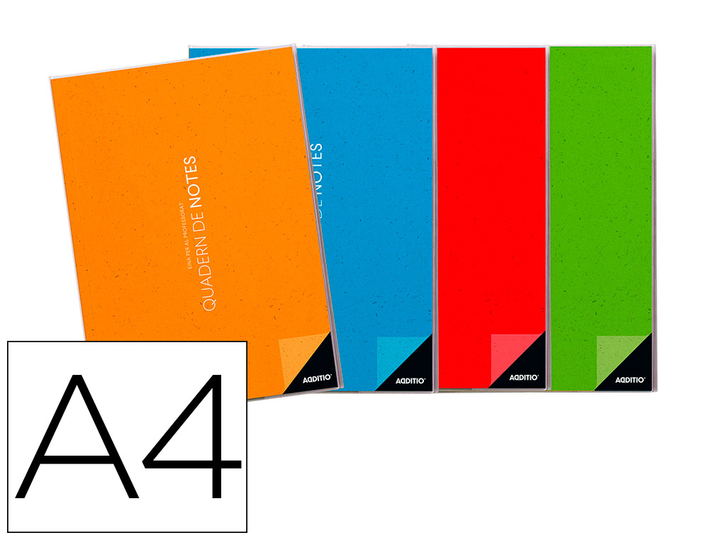 CUADERNO DE NOTAS ADDITIO A4 EVALUACION CONTINUA CATALAN