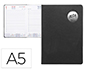 AGENDA ENCUADERNADA LIDERPAPEL KILKIS 15X21 CM 2024 DIA PAGINA COLOR NEGRO PAPEL 70 GR