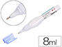 CORRECTOR Q-CONNECT LAPIZ CON PUNTA METALICA 8 ML