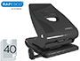 TALADRADOR RAPESCO 835 METAL NEGRO 2 TALADROS CAPACIDAD 40 HOJAS