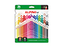 LAPICES DE COLORES ALPINO UP MINA PREMIUM CAJA DE 24 UNIDADES COLORES SURTIDOS